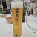 Weizenbier im Glas von der Brauerei Waldhaus